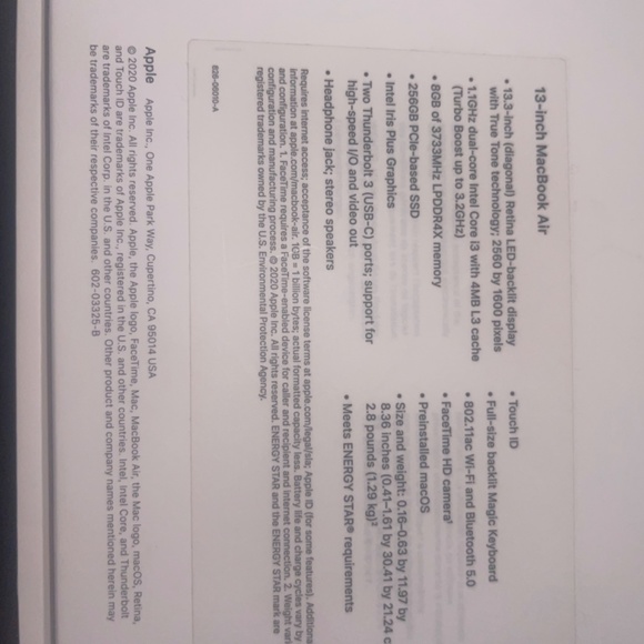 Macbook air - Picture 5 of 8